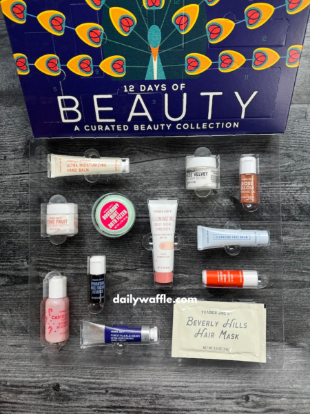 Trader Joe's 12 Days of Beauty 2024 Contents