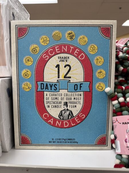 Trader Joe's 12 Days of Candles 2024