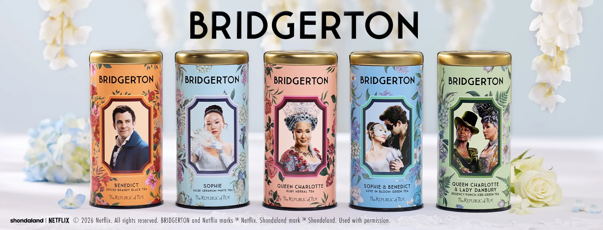 Republic of Tea Bridgerton Season 4 Teas