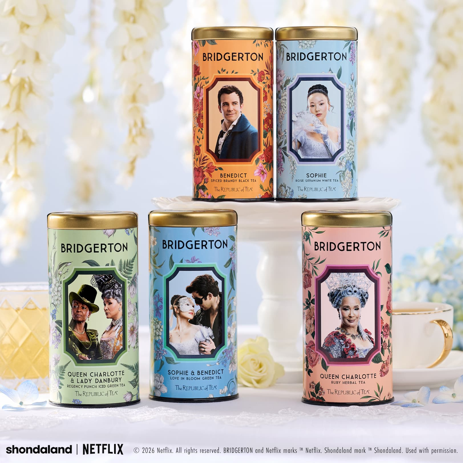 Republic of Tea Bridgerton S4 Teas 