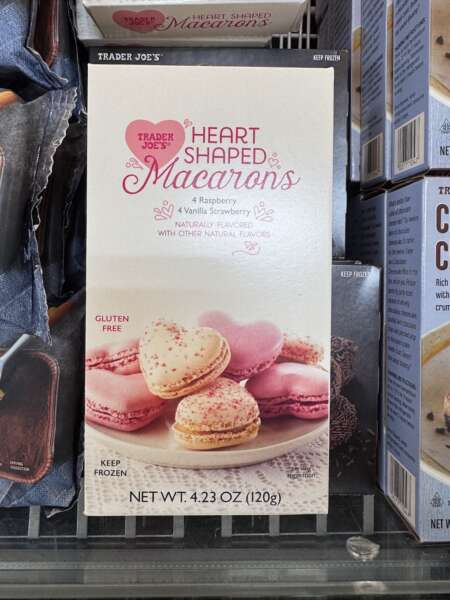 Trader Joe's Heart Shaped Macarons 2026