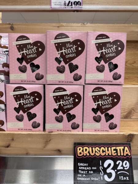 Trader Joe's Mini Heart Cookies