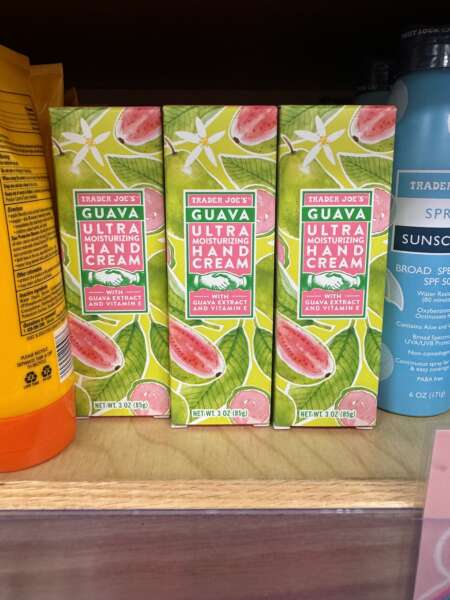 Trader Joe's Guava Ultra Moisturizing Hand Cream 2025